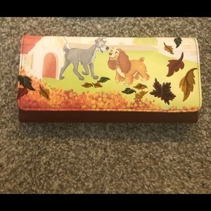 Loungefly Fall Lady and the Tramp Wallet